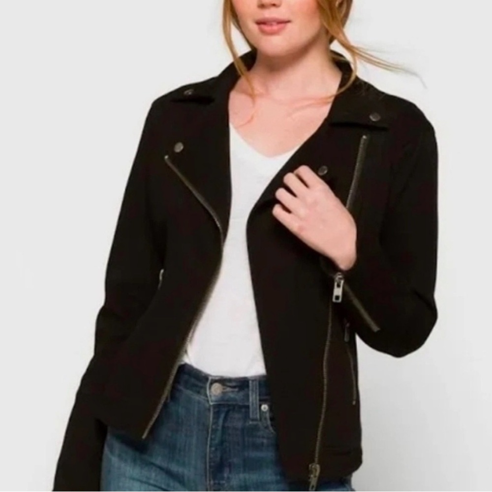 LIVERPOOL MOTO JACKET BLACK SMALL #72 - Picture 7 of 7